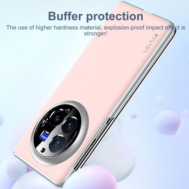 For vivo X Fold3 SULADA Skin Feel Liquid Leather Shockproof Phone Case