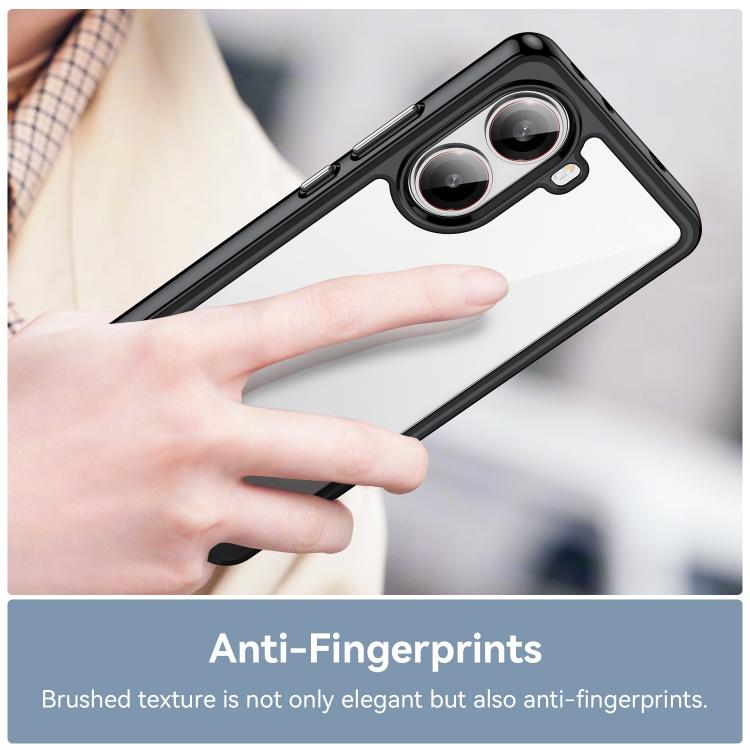 For Xiaomi Poco X7 Pro Colorful Series Acrylic Hybrid TPU Phone Case