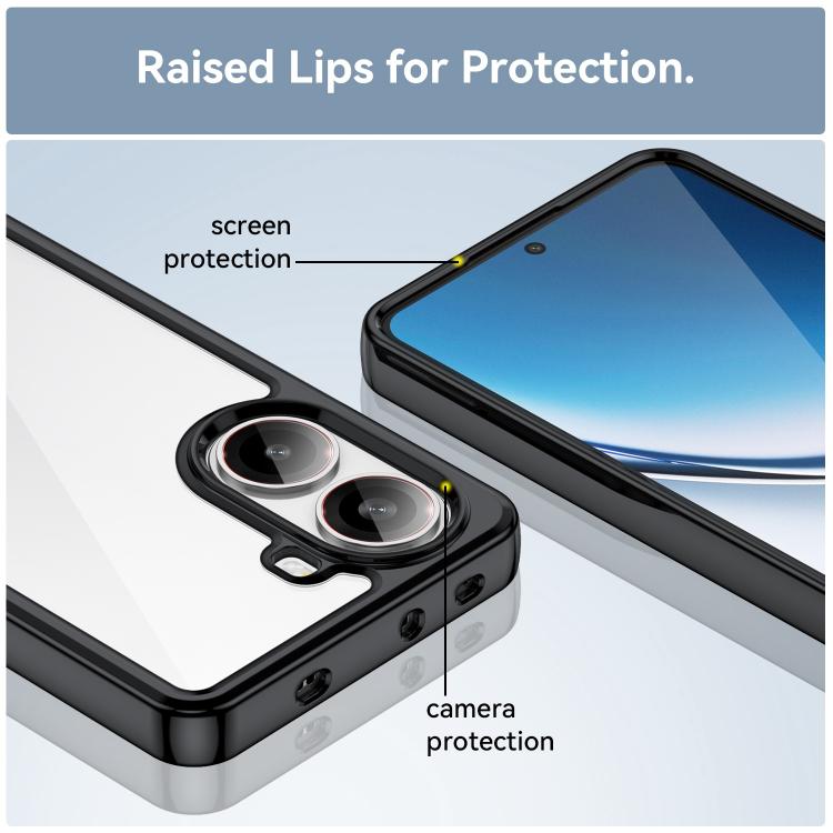 For Xiaomi Poco X7 Pro Colorful Series Acrylic Hybrid TPU Phone Case