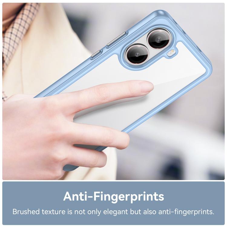 For Xiaomi Poco X7 Pro Colorful Series Acrylic Hybrid TPU Phone Case