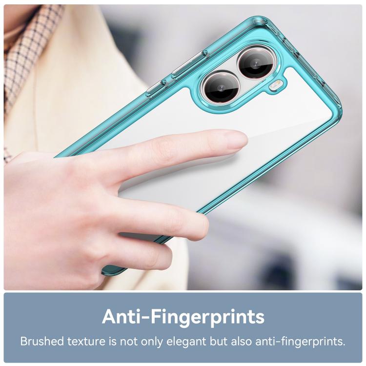 For Xiaomi Poco X7 Pro Colorful Series Acrylic Hybrid TPU Phone Case