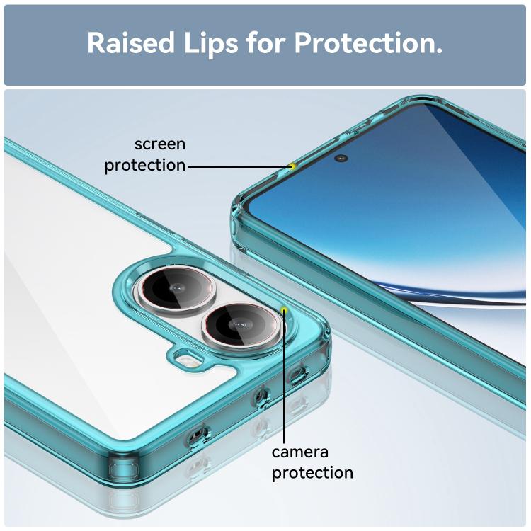 For Xiaomi Poco X7 Pro Colorful Series Acrylic Hybrid TPU Phone Case