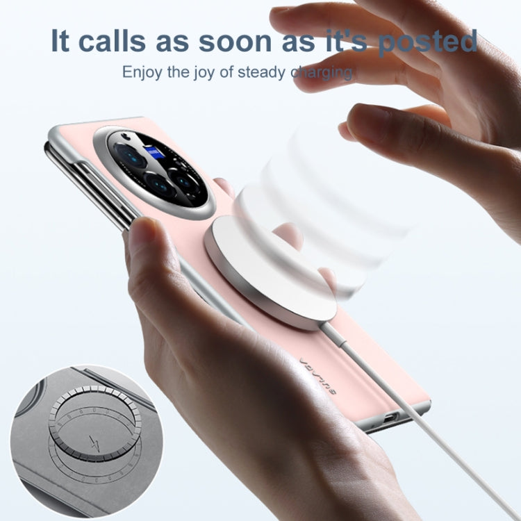 For vivo X Fold3 Pro SULADA Skin Feel Liquid Leather Shockproof Phone Case