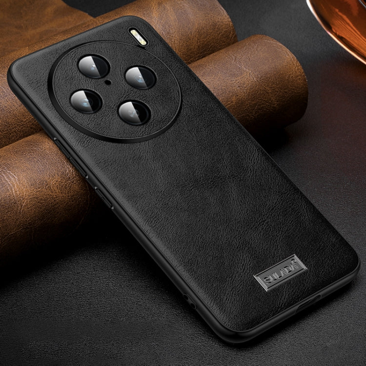 For vivo X100s Pro / X100 Pro SULADA Shockproof TPU + Handmade Leather Phone Case