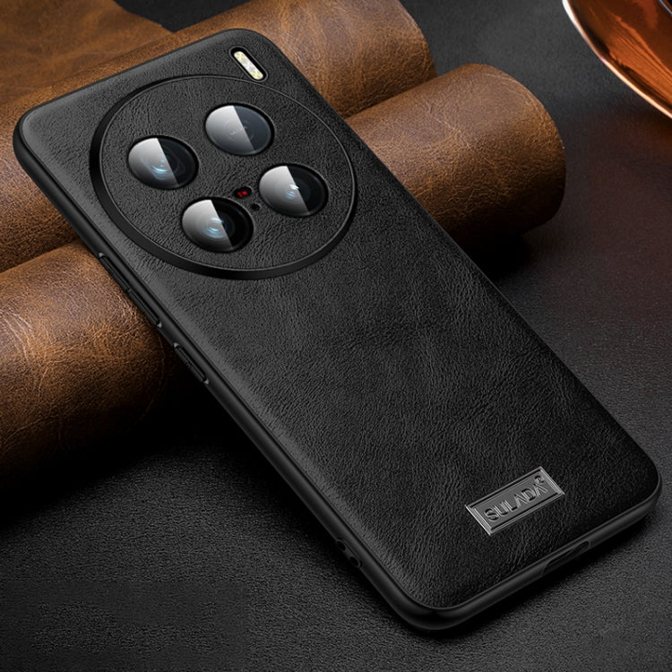 For vivo X100 Ultra SULADA Shockproof TPU + Handmade Leather Phone Case