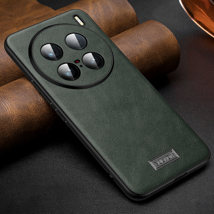 For vivo X100 Ultra SULADA Shockproof TPU + Handmade Leather Phone Case