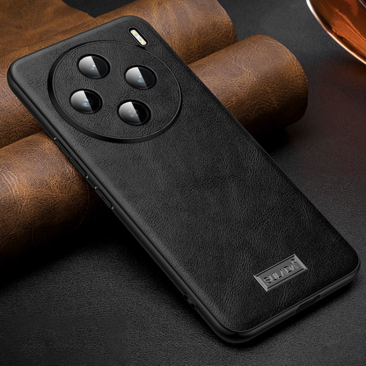 For vivo X100 SULADA Shockproof TPU + Handmade Leather Phone Case