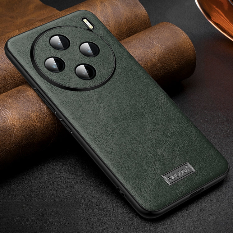 For vivo X100 SULADA Shockproof TPU + Handmade Leather Phone Case