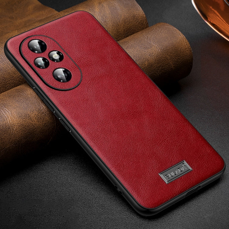For Honor 200 SULADA Shockproof TPU Hybrid Handmade Leather Phone Case