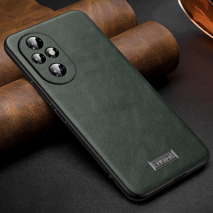 For Honor 200 SULADA Shockproof TPU Hybrid Handmade Leather Phone Case