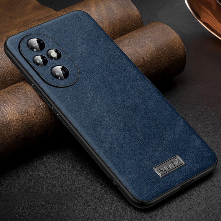 For Honor 200 SULADA Shockproof TPU Hybrid Handmade Leather Phone Case