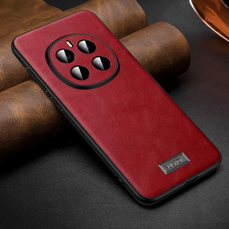 For Honor Magic7 SULADA Shockproof TPU Hybrid Handmade Leather Phone Case