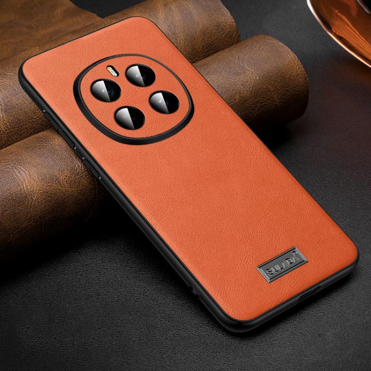 For Honor Magic7 SULADA Shockproof TPU Hybrid Handmade Leather Phone Case