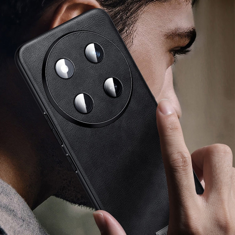 For Honor 200 SULADA Shockproof TPU Hybrid Handmade Leather Phone Case