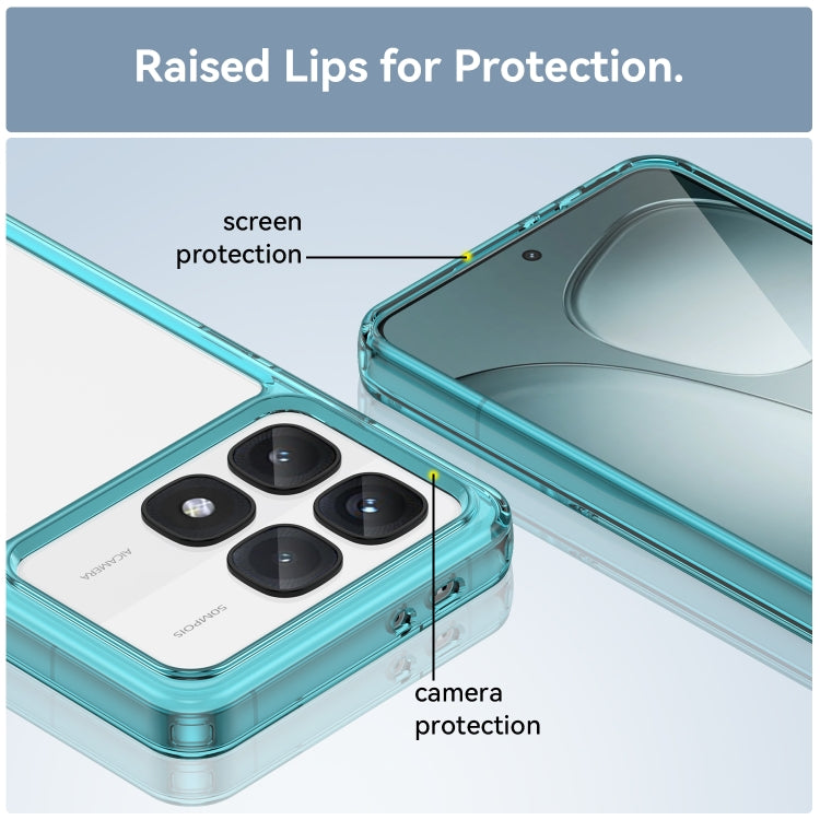 For Redmi K70 Ultra Colorful Series Acrylic Hybrid TPU Phone Case