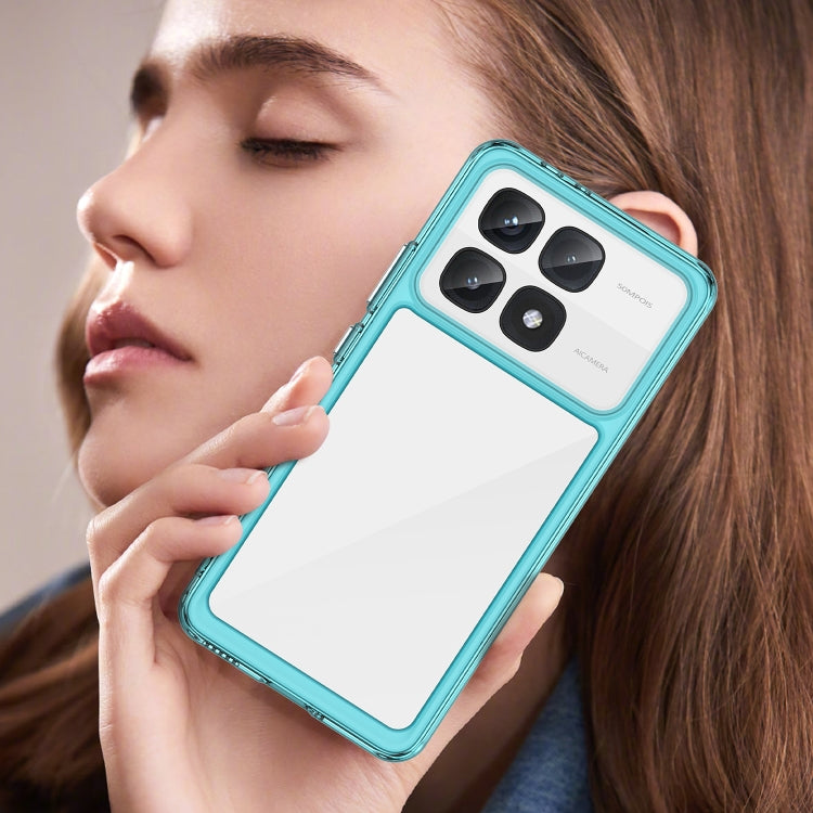 For Redmi K70 Ultra Colorful Series Acrylic Hybrid TPU Phone Case
