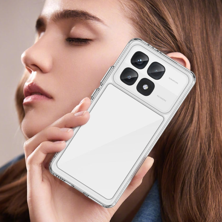 For Redmi K70 Ultra Colorful Series Acrylic Hybrid TPU Phone Case
