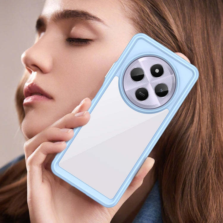 For Redmi 14C 4G Colorful Series Acrylic Hybrid TPU Phone Case