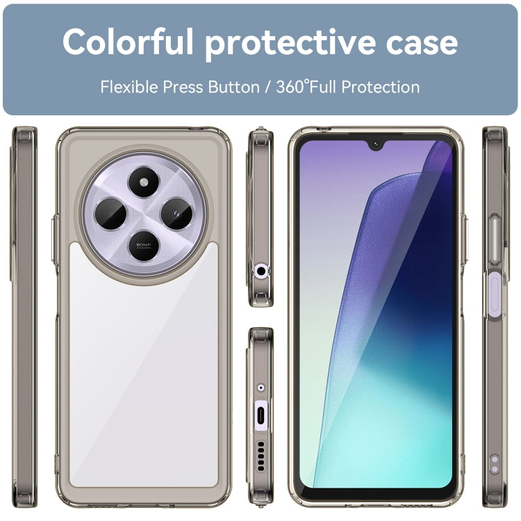 For Redmi 14C 4G Colorful Series Acrylic Hybrid TPU Phone Case
