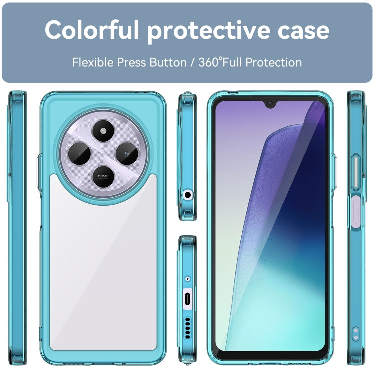 For Redmi 14C 4G Colorful Series Acrylic Hybrid TPU Phone Case