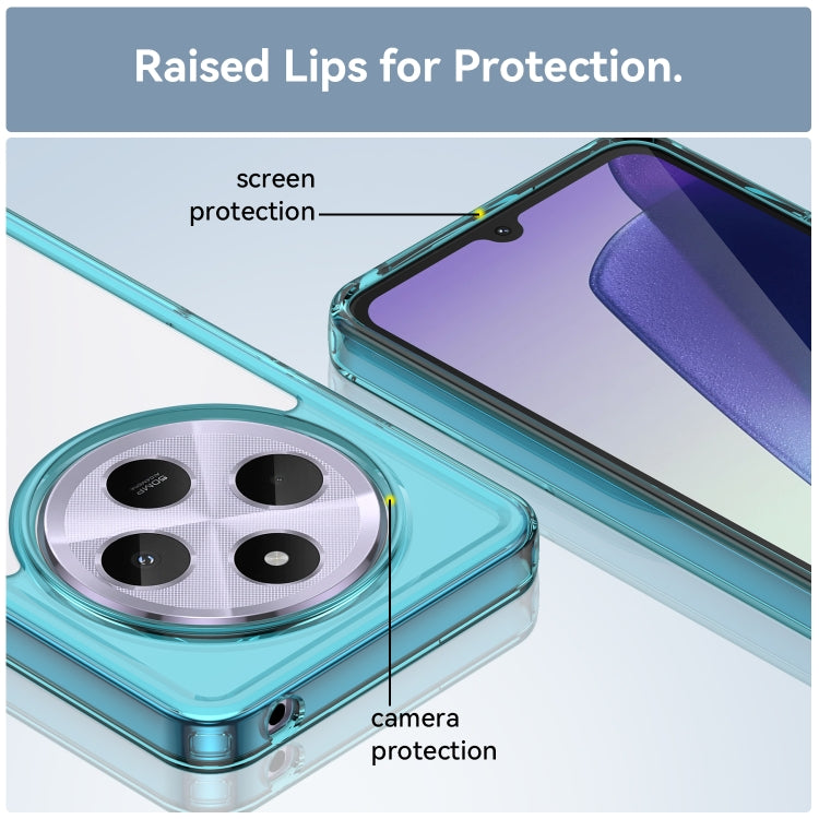 For Redmi 14C 4G Colorful Series Acrylic Hybrid TPU Phone Case