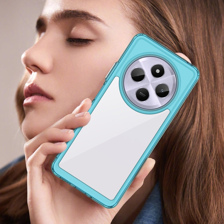 For Redmi 14C 4G Colorful Series Acrylic Hybrid TPU Phone Case