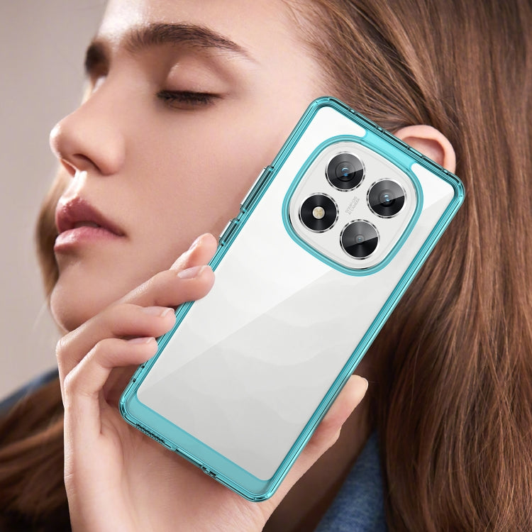For Redmi Note 14 Pro 5G Colorful Series Acrylic Hybrid TPU Phone Case