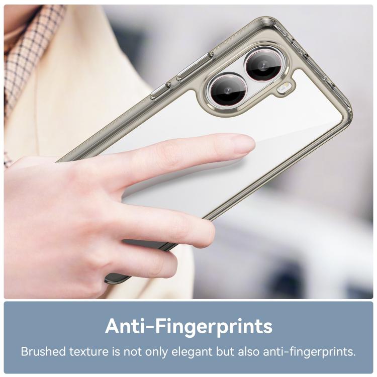 For Redmi Turbo 4 Colorful Series Acrylic Hybrid TPU Phone Case