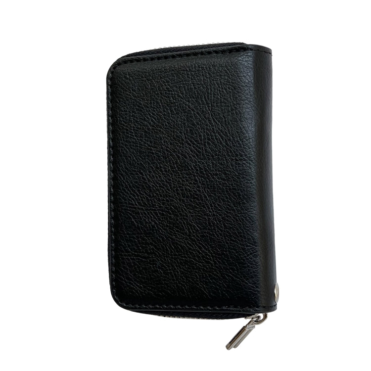 Solid Color 11-cards Zipper Card Bag