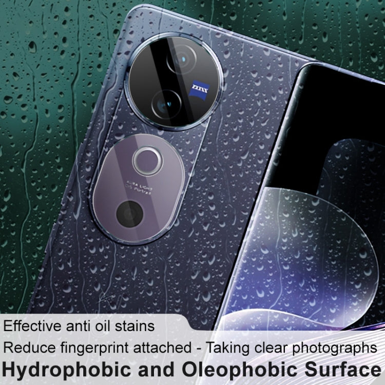 For vivo V40 / S19 Pro IMAK Rear Camera Glass Lens Film, 1 Set Package