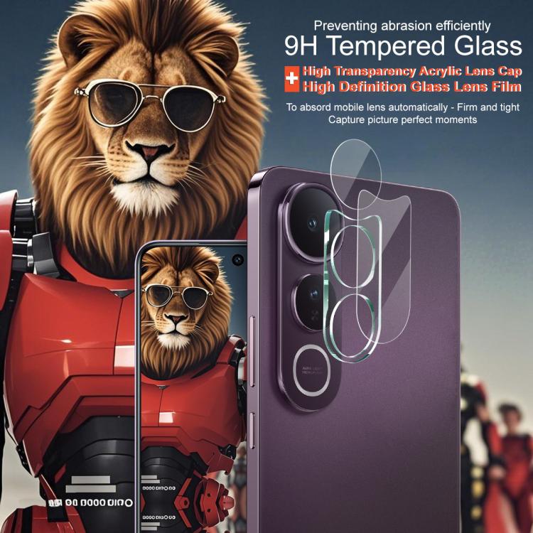 For vivo V50 Lite 5G IMAK Rear Camera Glass Lens Film, 1 Set Package