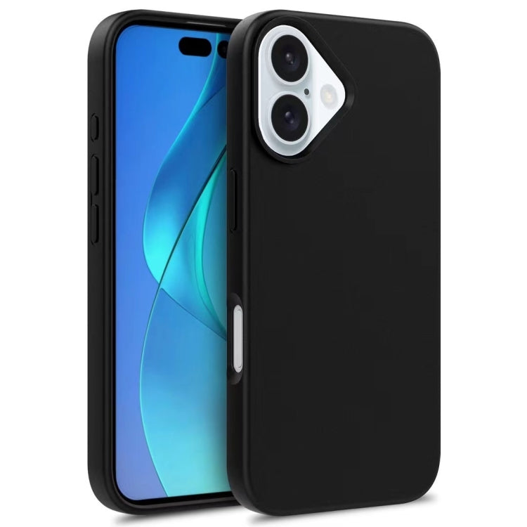 For iPhone 16 Plus Wheat Straw TPU Phone Case