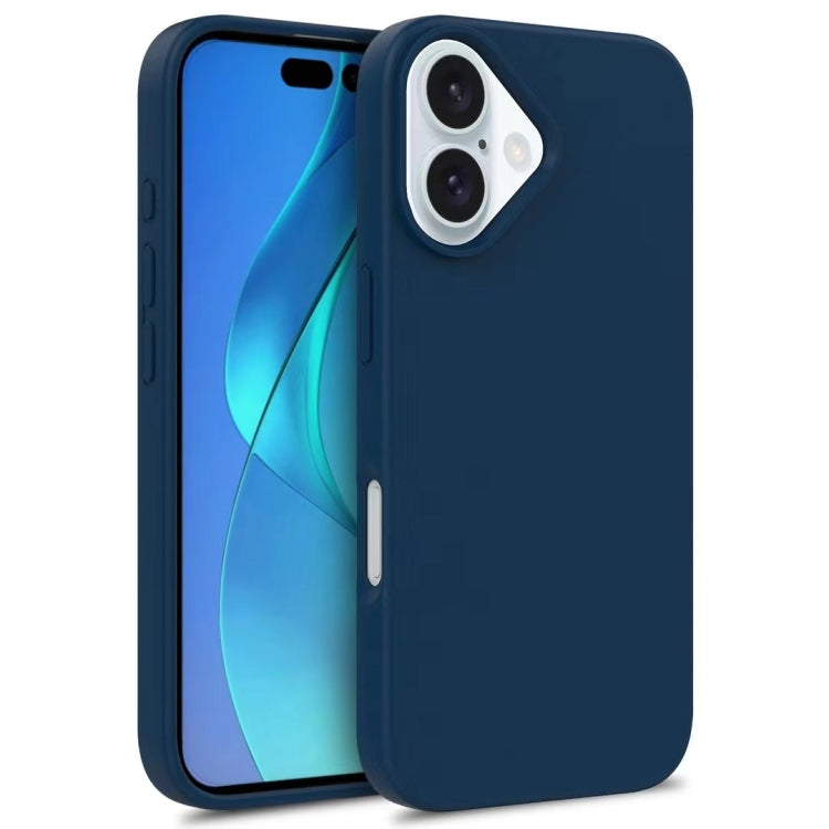 For iPhone 16 Plus Wheat Straw TPU Phone Case