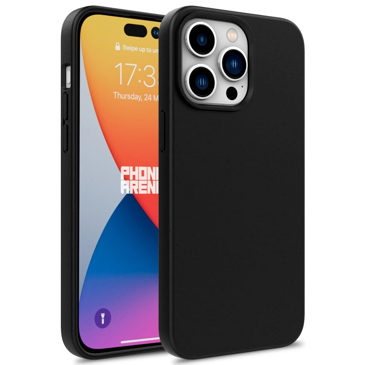 For iPhone 16 Pro Wheat Straw TPU Phone Case