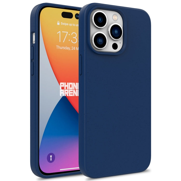 For iPhone 16 Pro Wheat Straw TPU Phone Case