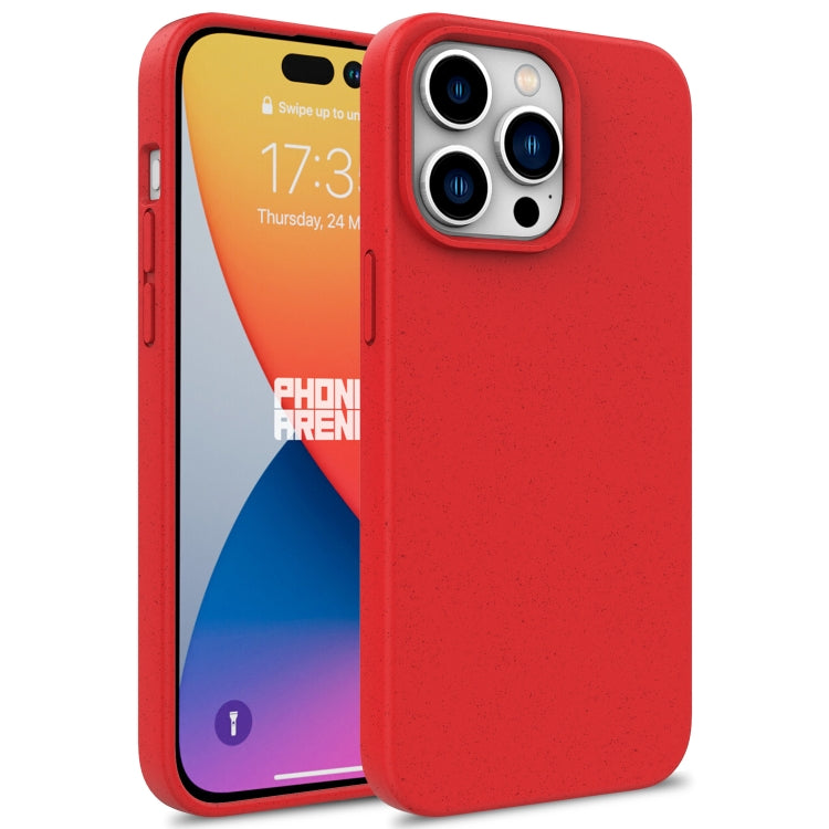 For iPhone 16 Pro Wheat Straw TPU Phone Case