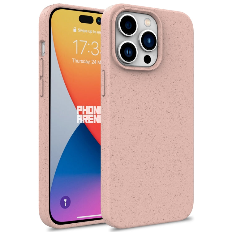 For iPhone 16 Pro Wheat Straw TPU Phone Case