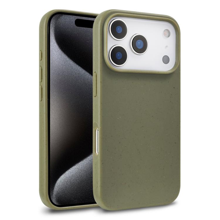 For iPhone 17 Pro Wheat Straw TPU Phone Case