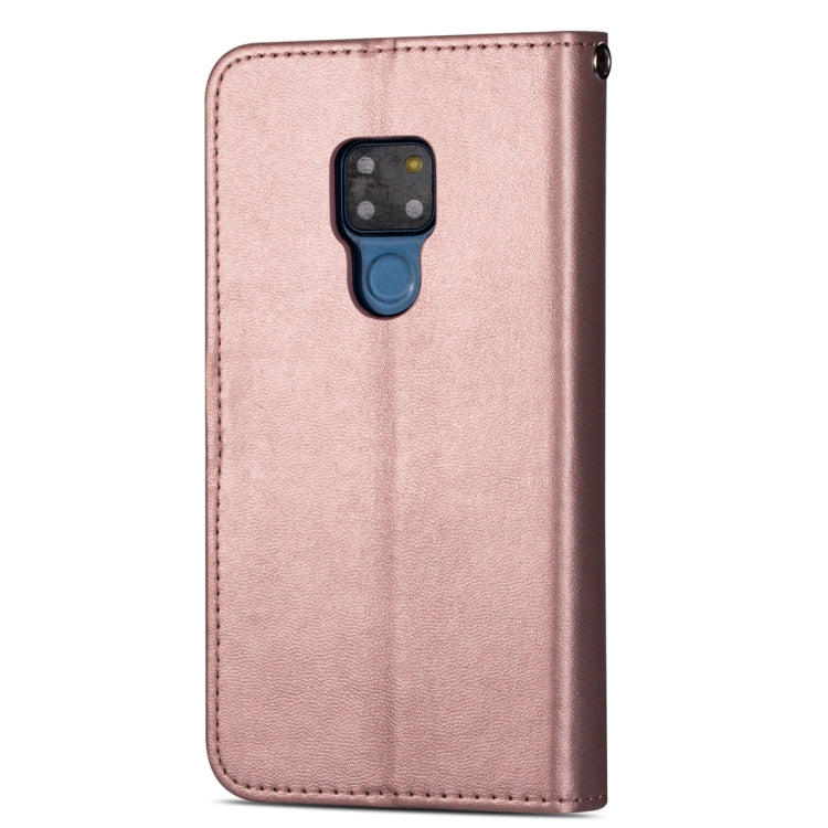 For Huawei Mate 20 Ultra-thin 9 Card Horizontal Flip Leather Case, with Card Slots & Holder & Lanyard