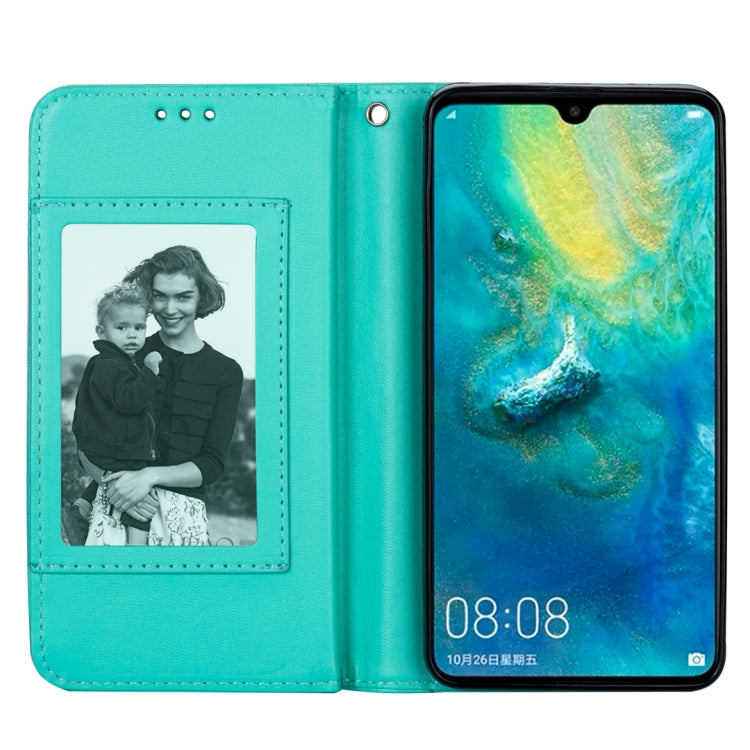 For Huawei Mate 20 Ultra-thin 9 Card Horizontal Flip Leather Case, with Card Slots & Holder & Lanyard