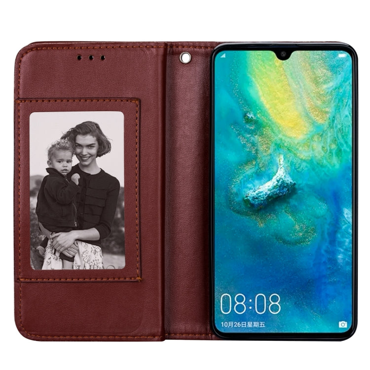 For Huawei Mate 20 Ultra-thin 9 Card Horizontal Flip Leather Case, with Card Slots & Holder & Lanyard
