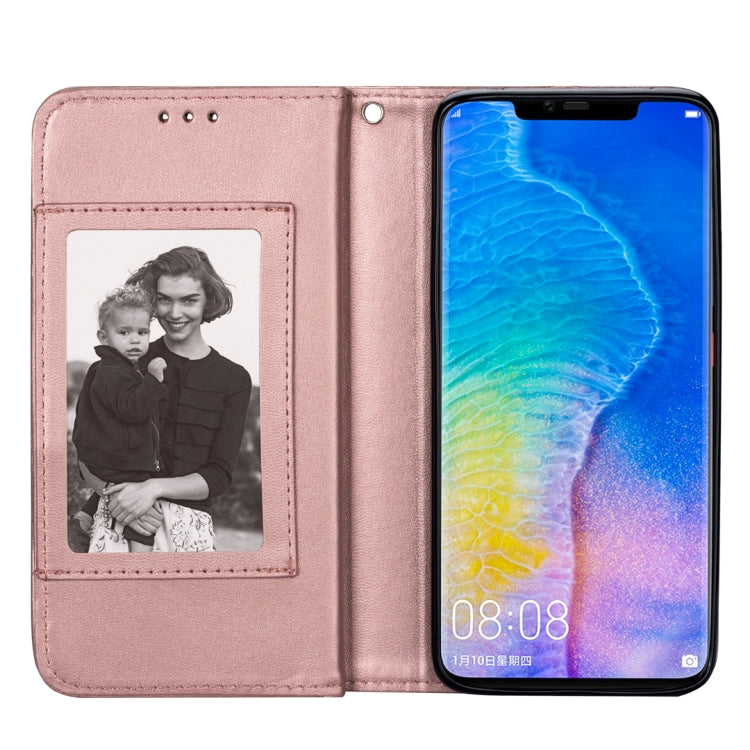 For Huawei Mate 20 Pro Ultra-thin 9 Card Horizontal Flip Leather Case, with Card Slots & Holder & Lanyard