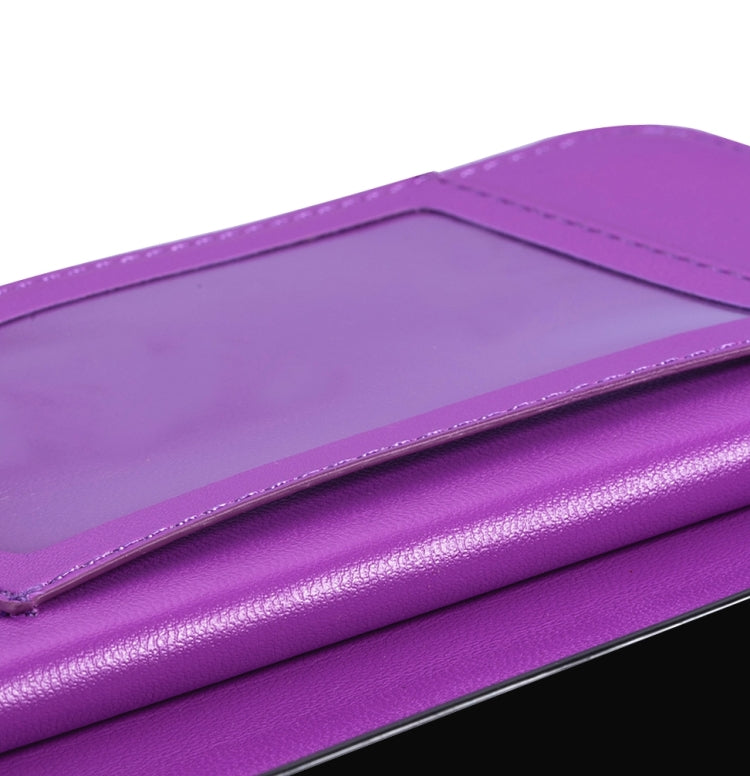 For Huawei P30 Ultra-thin 9 Card Horizontal Flip Leather Case, with Card Slots & Holder & Lanyard