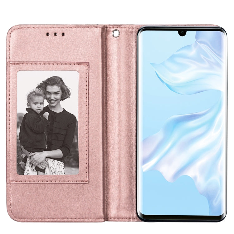 For Huawei P30 Pro Ultra-thin 9 Card Horizontal Flip Leather Case, with Card Slots & Holder & Lanyard
