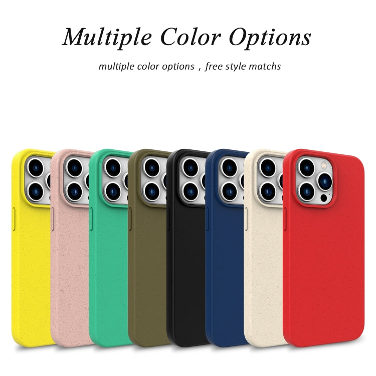 For iPhone 16 Plus Wheat Straw TPU Phone Case