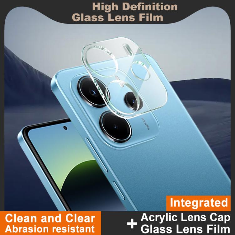 For Redmi Note 14 4G Global imak High Definition Integrated Glass Lens Film
