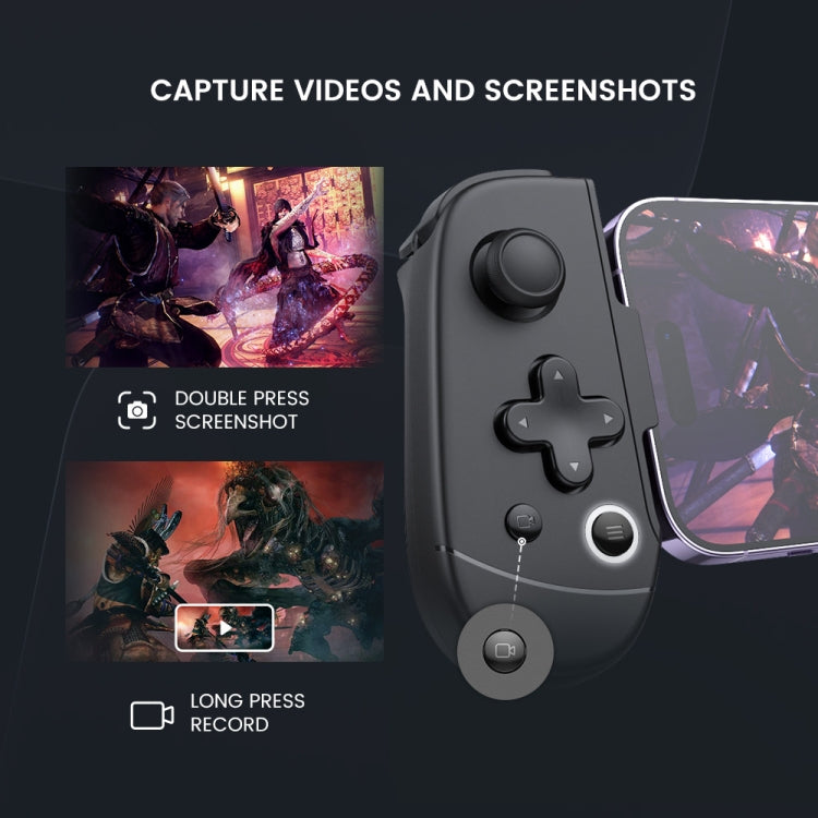 GameSir LeadJoy M1B USB-C / Type-C Port Mobile Game Controller For iPhone - Black