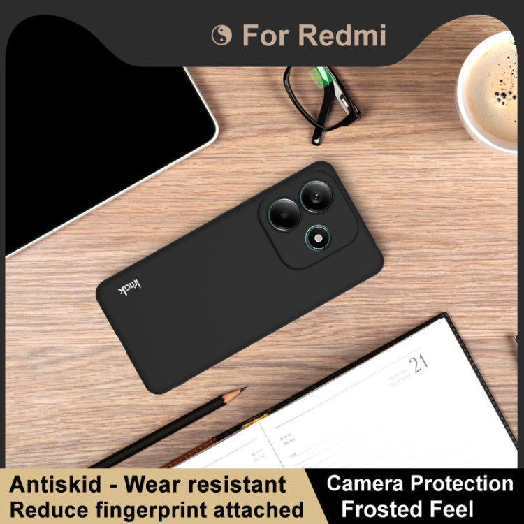 For Redmi Note 14 5G IMAK UC-3 Series Shockproof Frosted TPU Phone Case