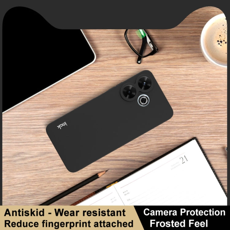 For Xiaomi Poco M6 4G imak UC-3 Series Shockproof Frosted TPU Phone Case