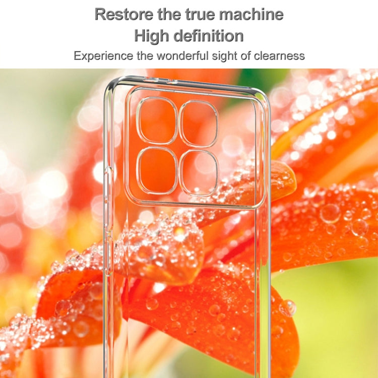 For Redmi K70 Ultra imak UX-5 Series Super Slim Transparent Shockproof TPU Protective Case - Transparent
